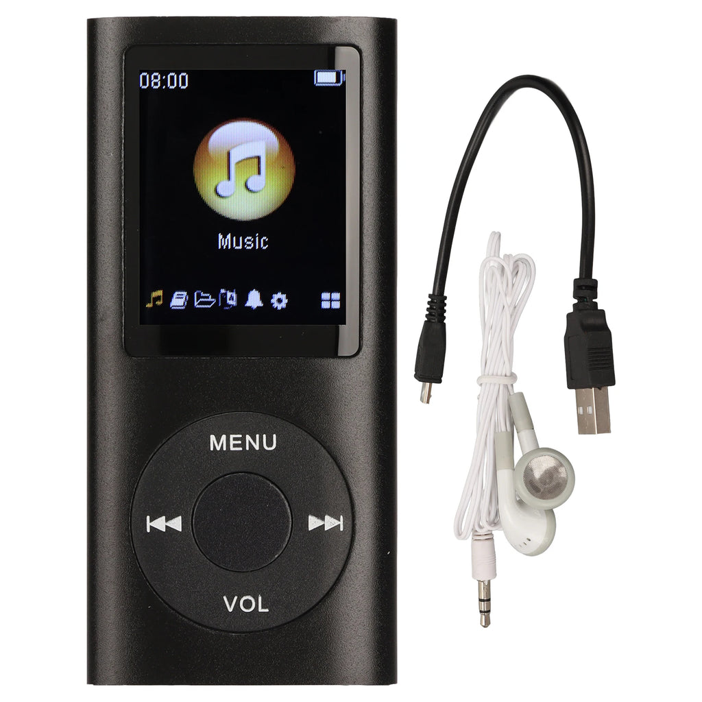 Portable MP3 Player - Slim Aluminum Music Player