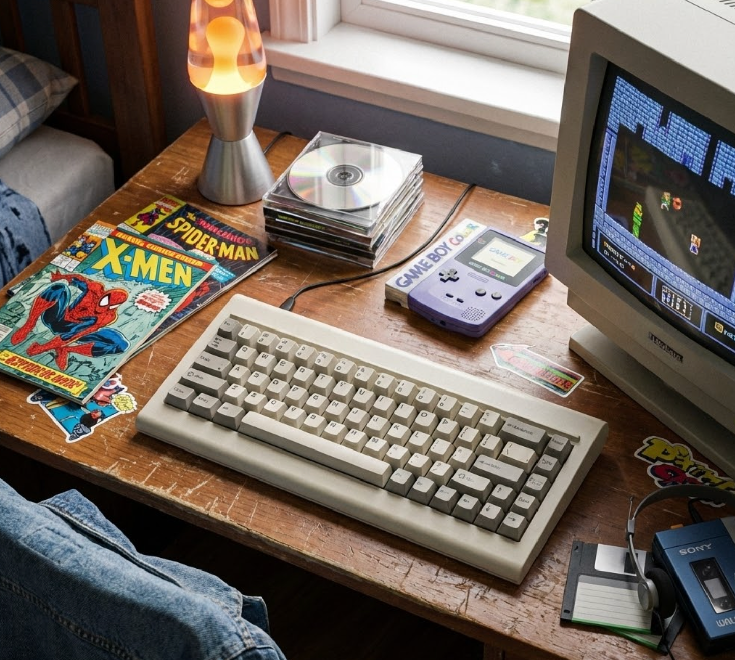 Retro Mechanical Keyboard