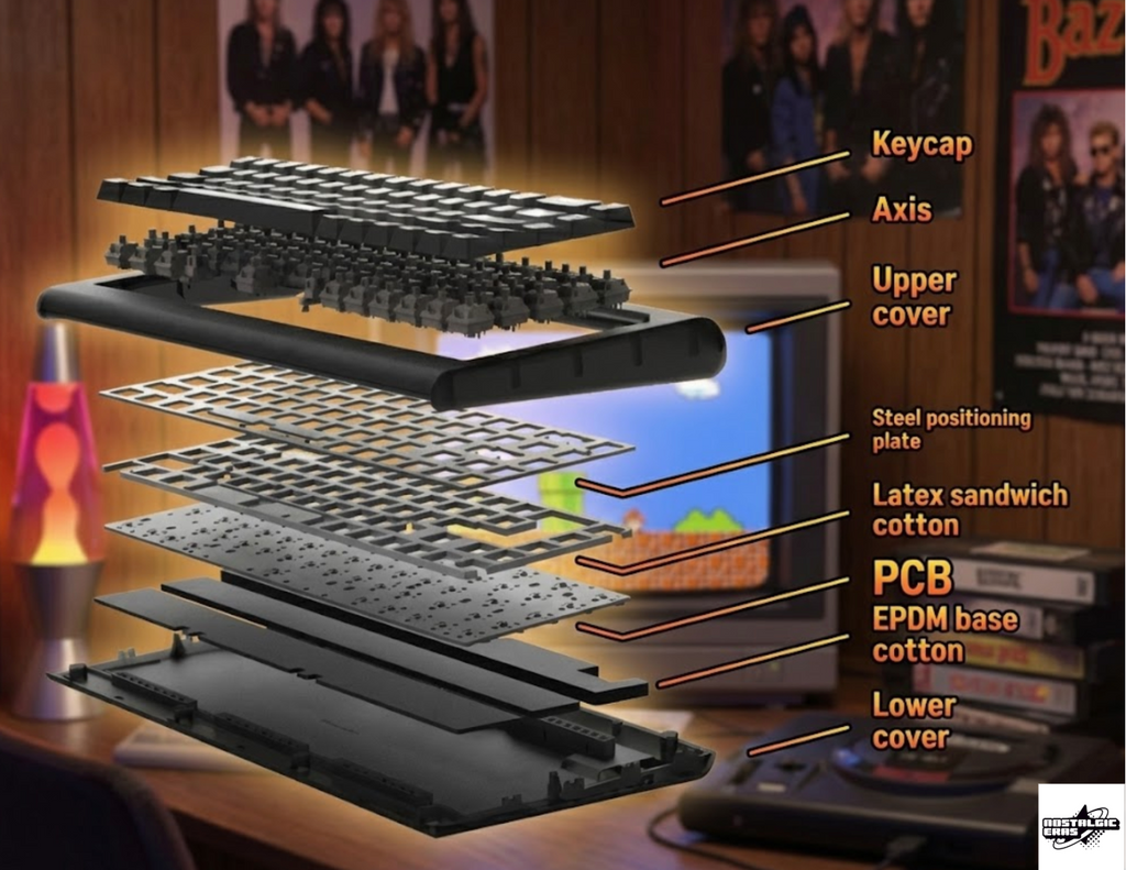 Retro Mechanical Keyboard