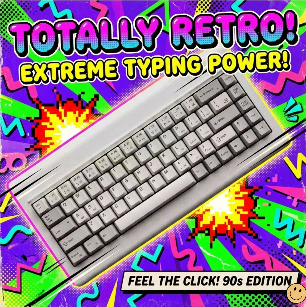 Retro Mechanical Keyboard