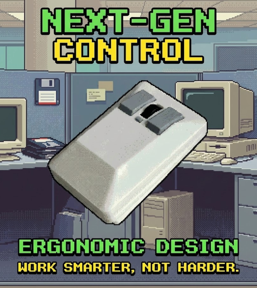 Commodore Amiga 1351 Replica Mouse