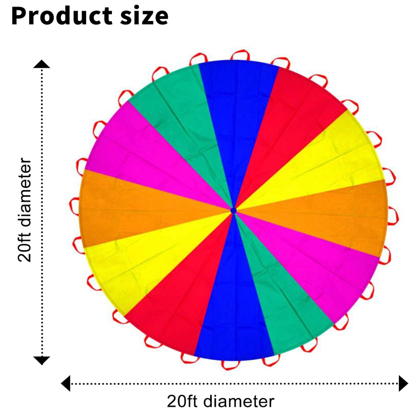 The Original Rainbow Parachute (20ft)